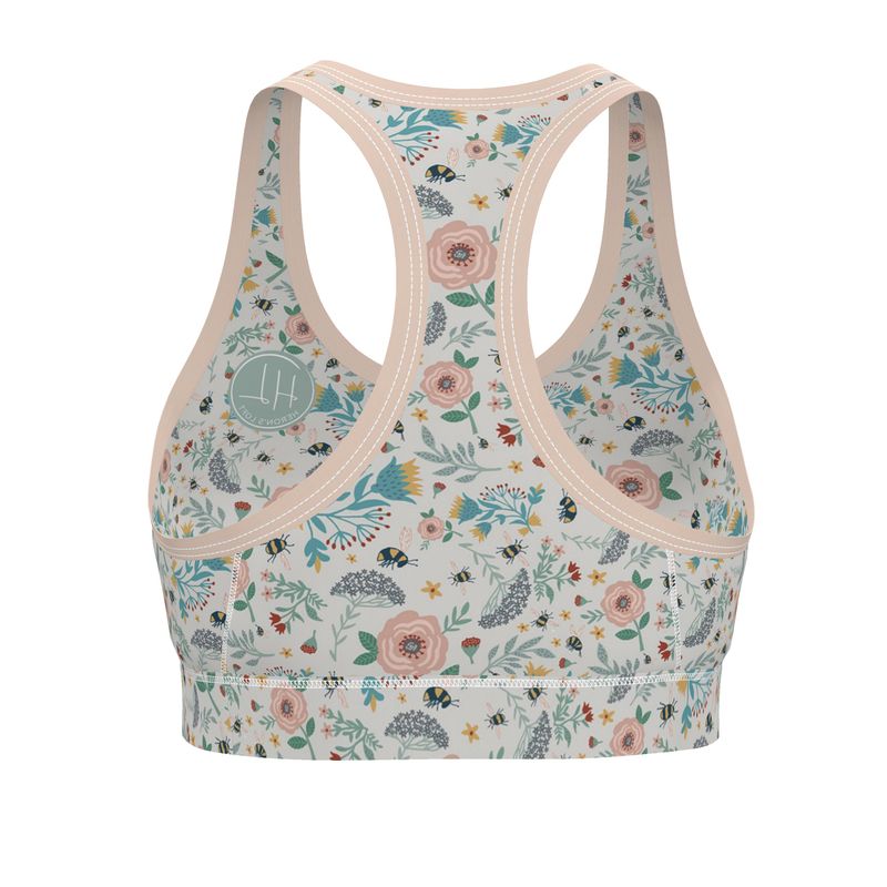 Women’s Low Intensity Sports Bra - Bee Garden