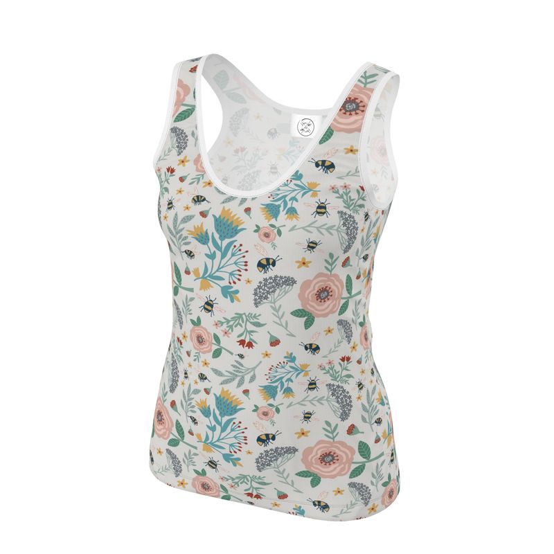 Women's Tank Top - Bee Garden – Heron's Loft®