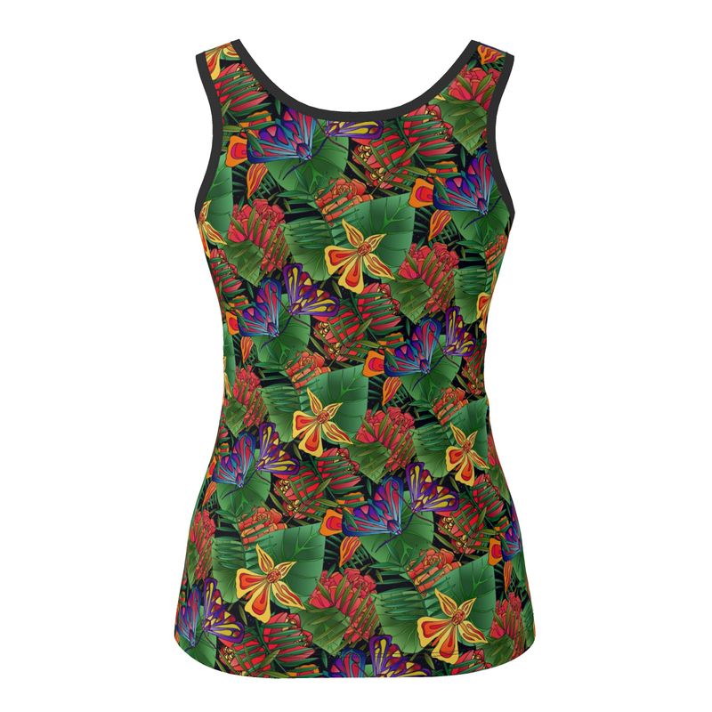 Women’s Tank Top - Jungle Flower