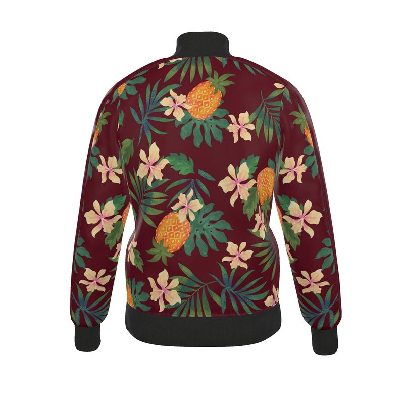 Men's Track Jacket - Pineapple Paradise - Palmwine