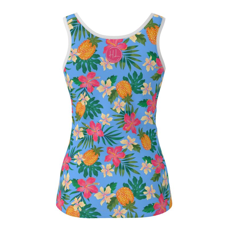 Women's Tank Top - Pineapple Paradise - Island Breeze
