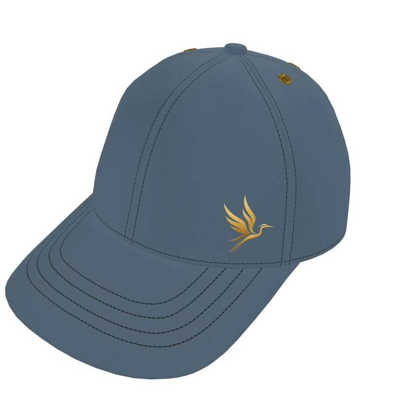 Baseball Cap — Signature Heron Blue Luxe
