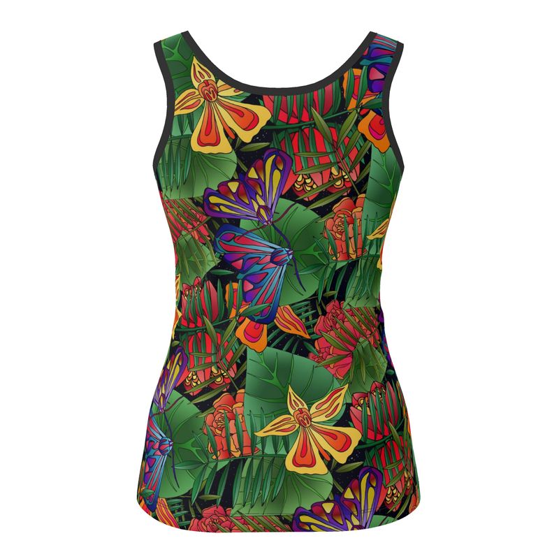 Women's Tank Top — Jungle Flower