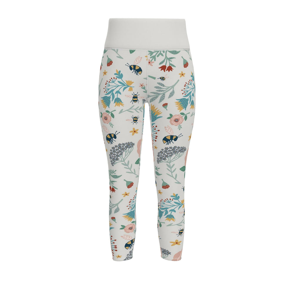 Women’s High-Waist Full-Length Performance Leggings — Bee Garden