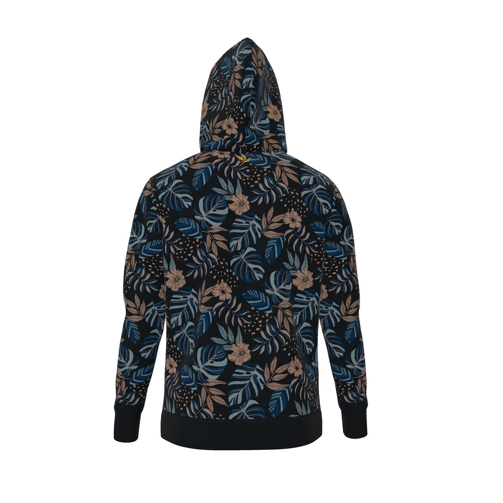Men's Pullover Hoodie — Midnight Monstera