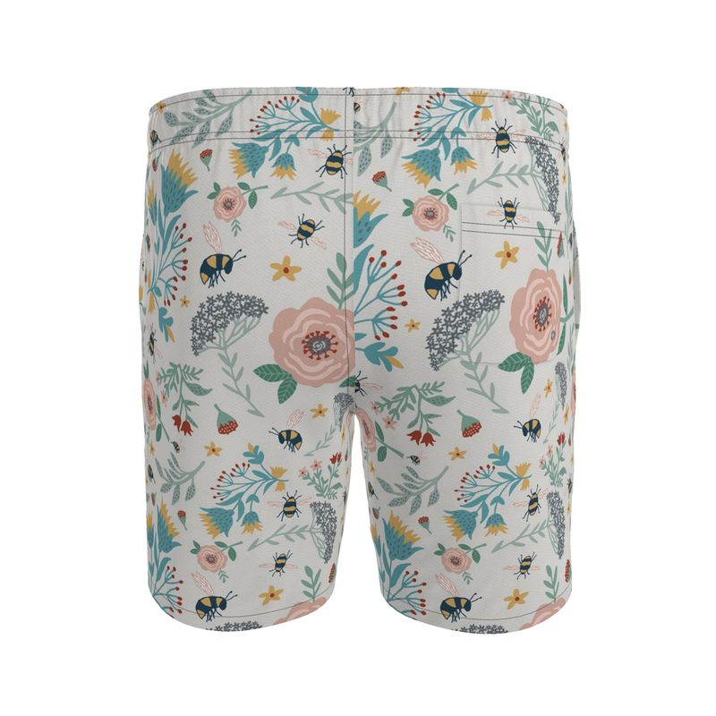 Men's Swim Shorts — Bee Garden