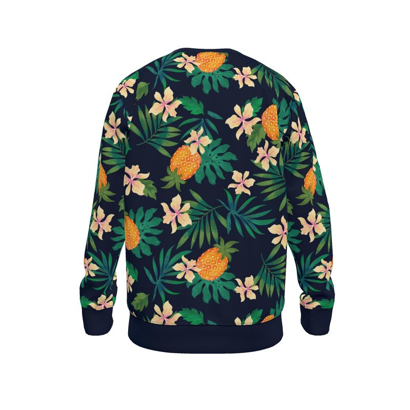 Men's Sweater — Pineapple Paradise Nocturne