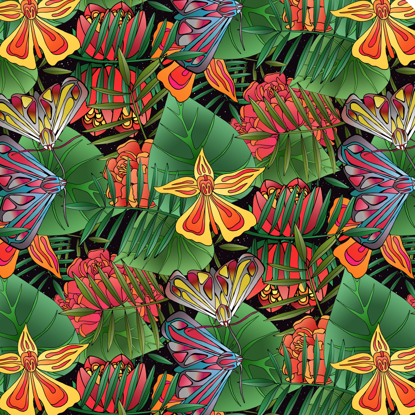 The Art: Jungle Flower