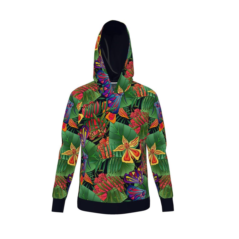 Women's Pullover Hoodie — Jungle Flower