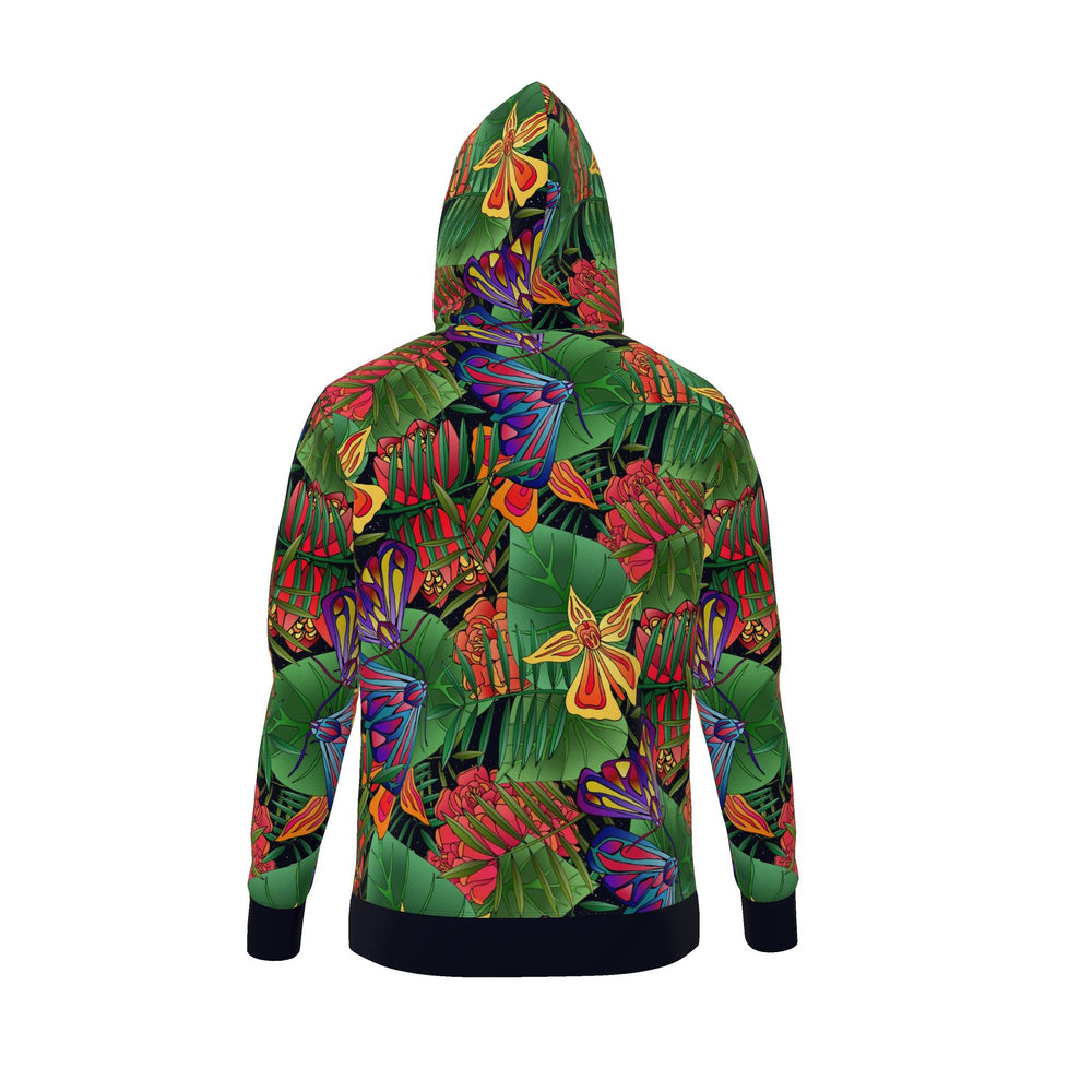 Women's Pullover Hoodie — Jungle Flower