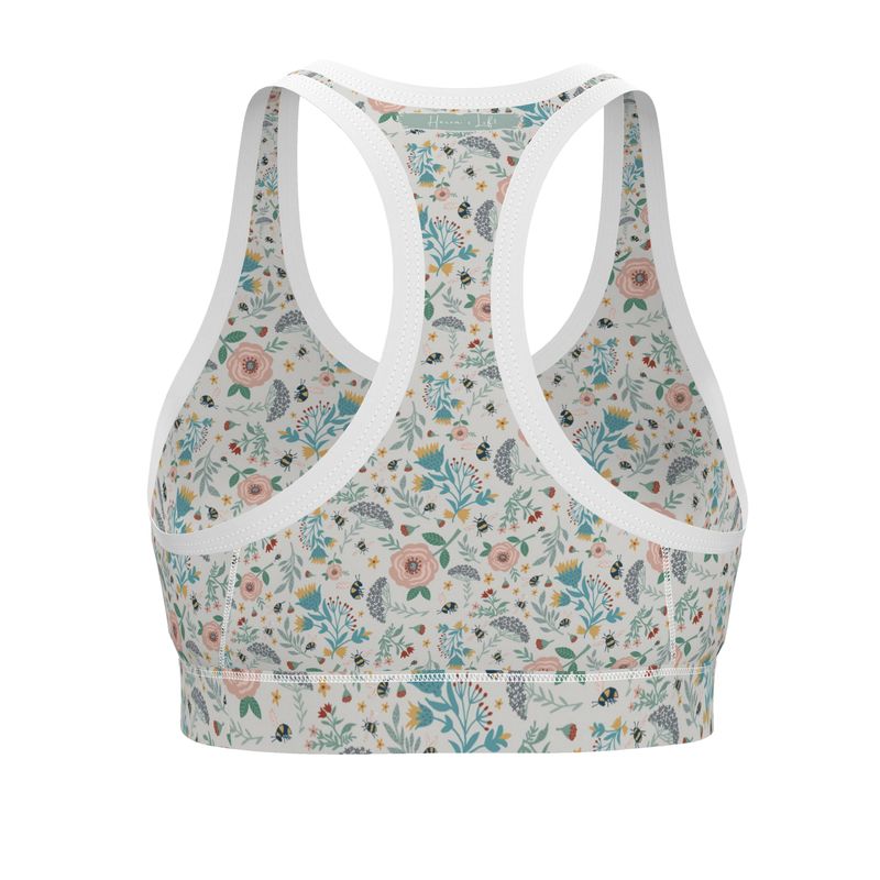 Women’s Low Intensity Sports Bra - Bee Garden