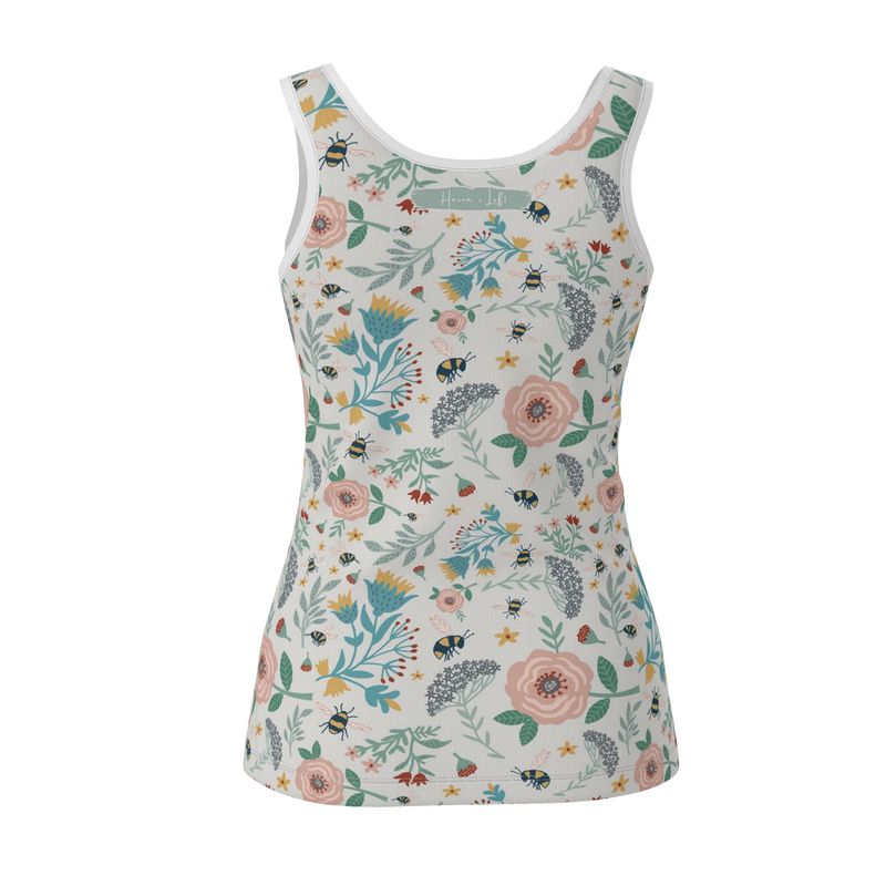 Women's Tank Top - Bee Garden