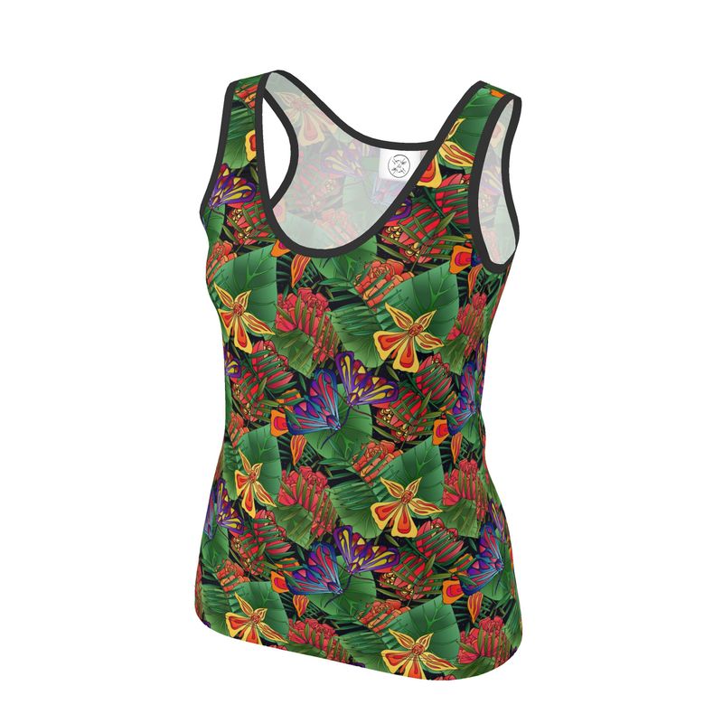 Women’s Tank Top - Jungle Flower