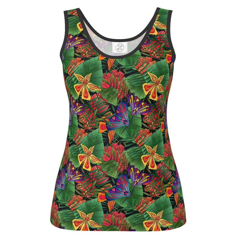 Women’s Tank Top - Jungle Flower