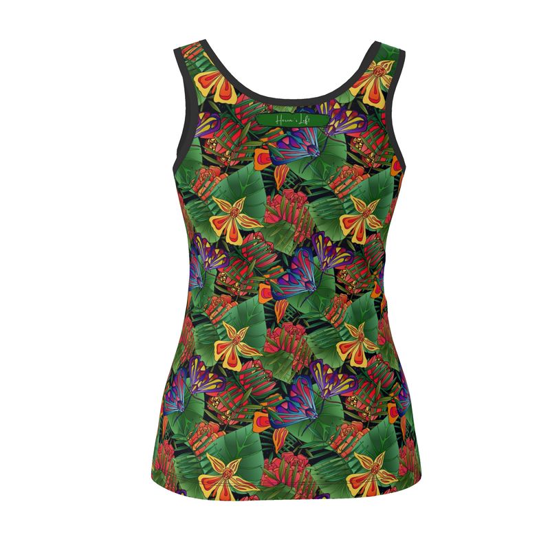 Women's Tank Top - Jungle Flower – Heron's Loft®