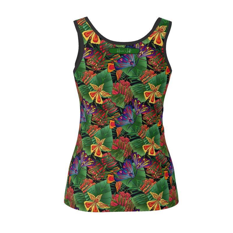 Women’s Tank Top - Jungle Flower