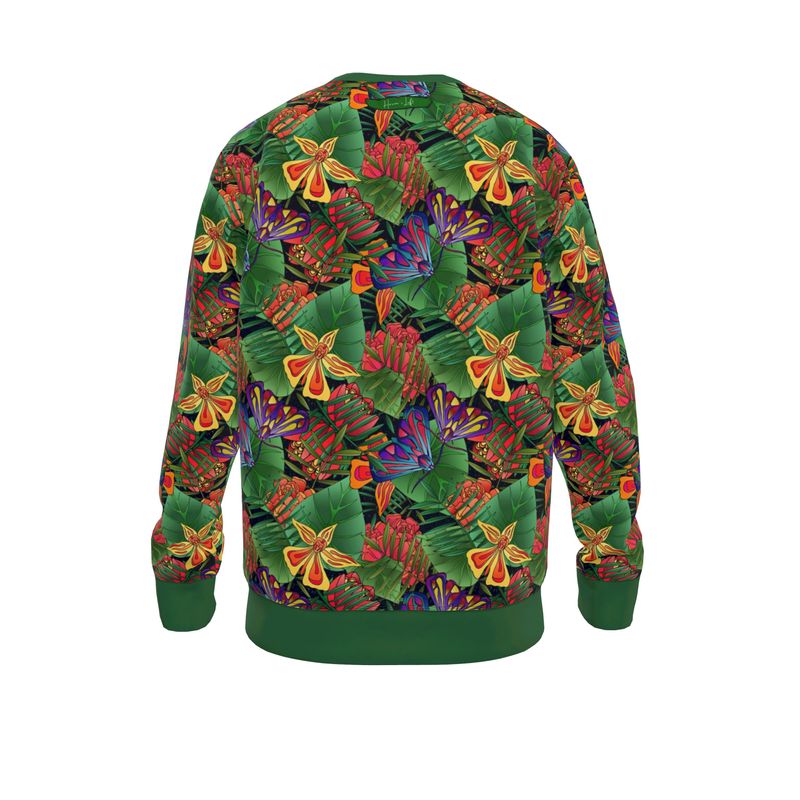 Women’s Lightweight Sweater - Jungle Flower