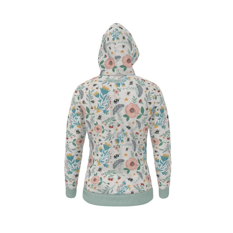 Women's Hoodie - Bee Garden