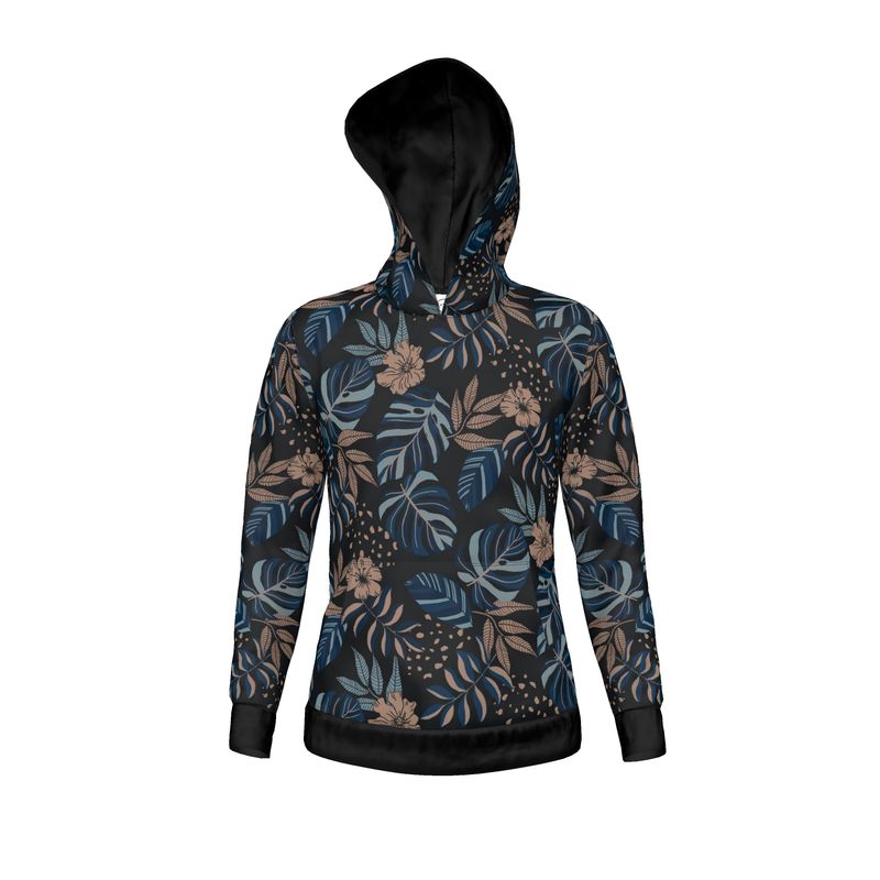 Men's Hoodie - Midnight Monstera