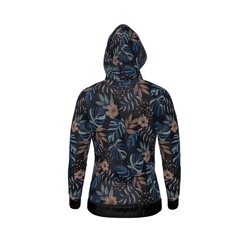 Men's Hoodie - Midnight Monstera