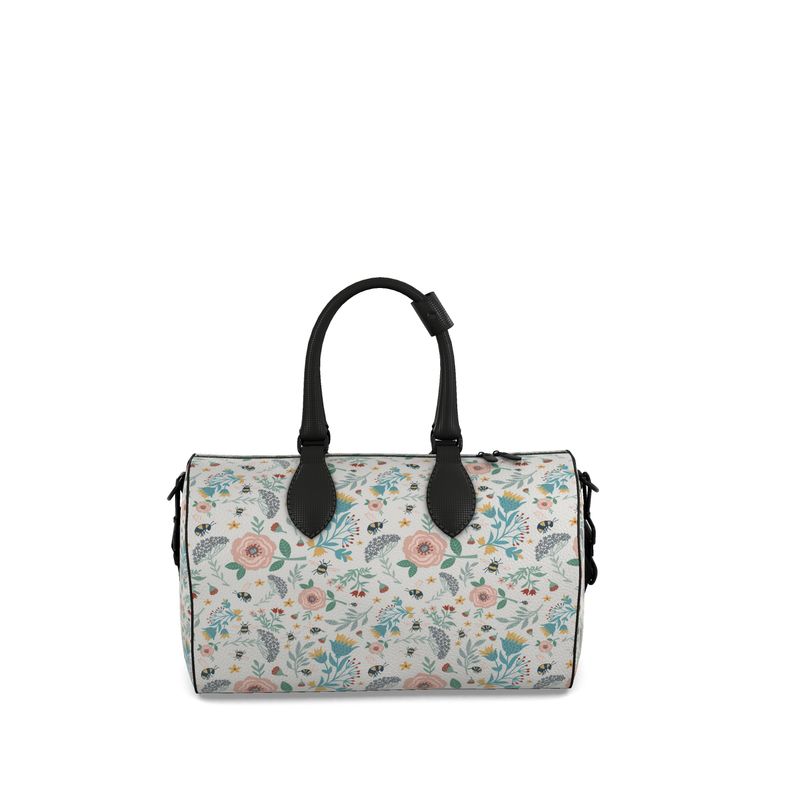 Duffle Bag - Bubble Nappa Leather - Bee Garden