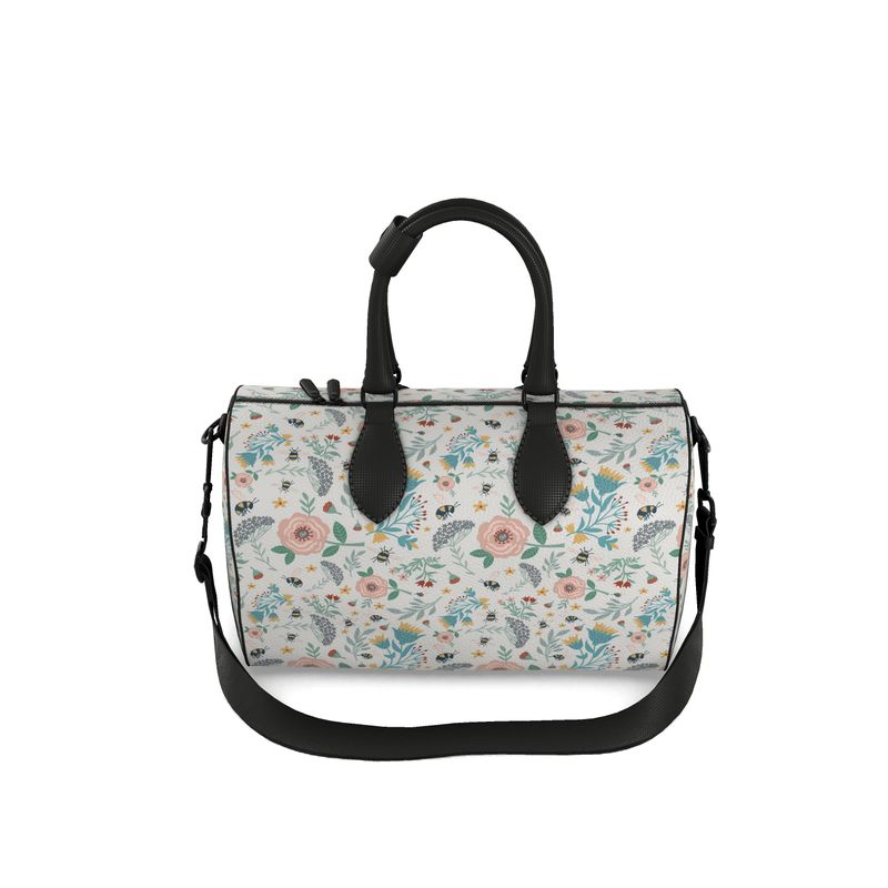 Duffle Bag - Bubble Nappa Leather - Bee Garden