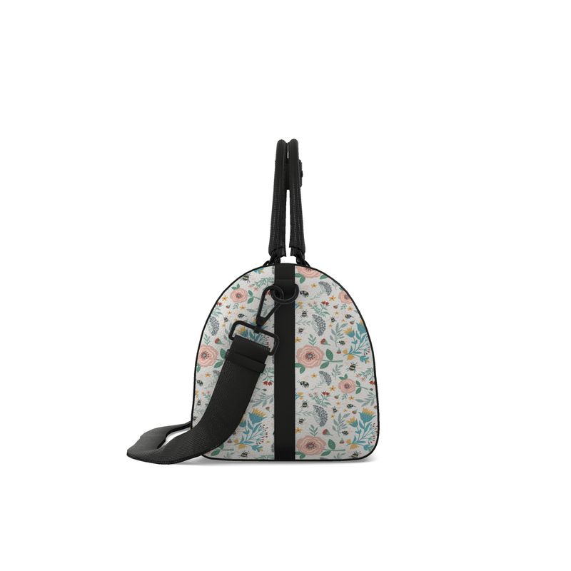 Duffle Bag - Bubble Nappa Leather - Bee Garden