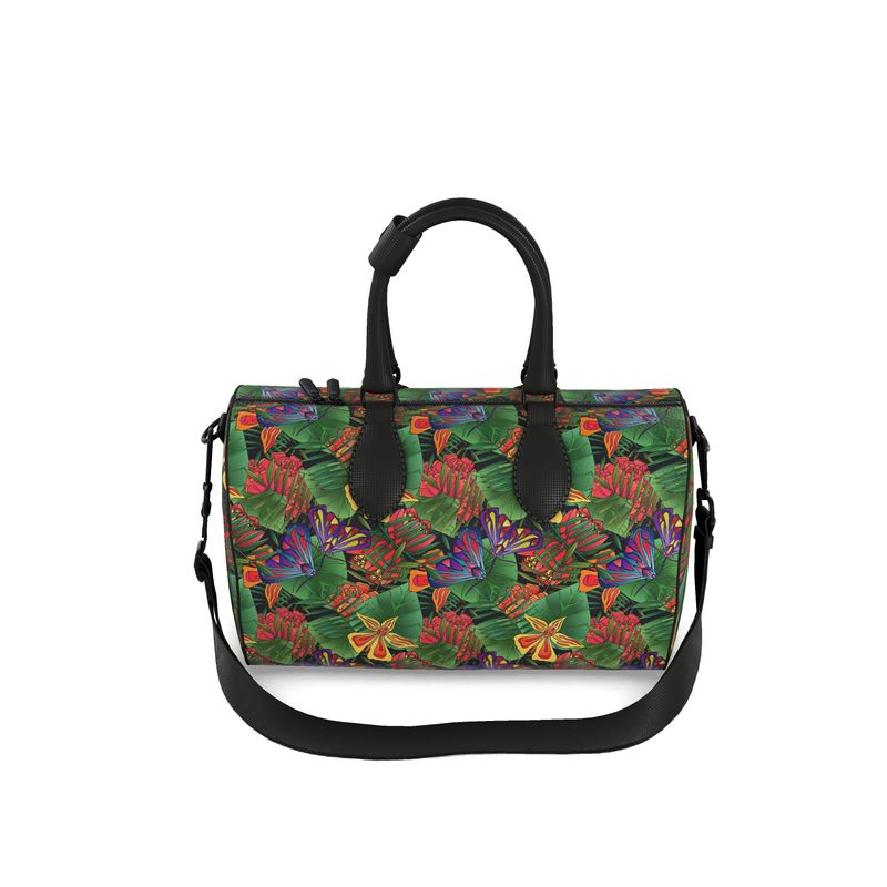 Duffle Bag - Bubble Nappa Leather - Jungle Flower