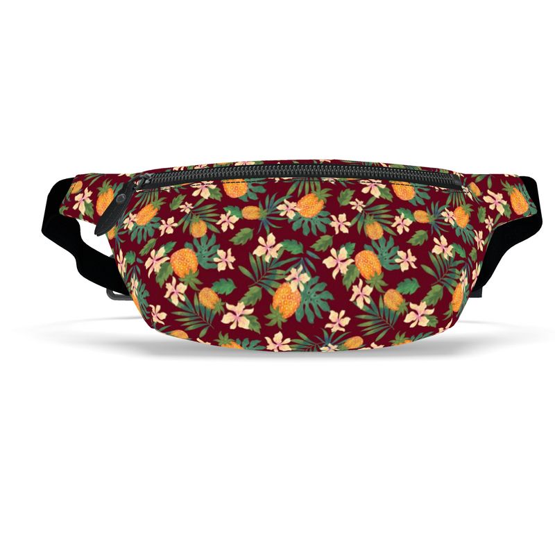 Fanny Pack - Nappa Leather - Pineapple Paradise