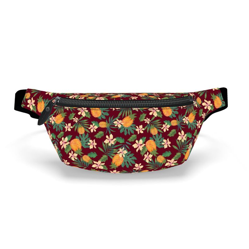 Fanny Pack - Nappa Leather - Pineapple Paradise