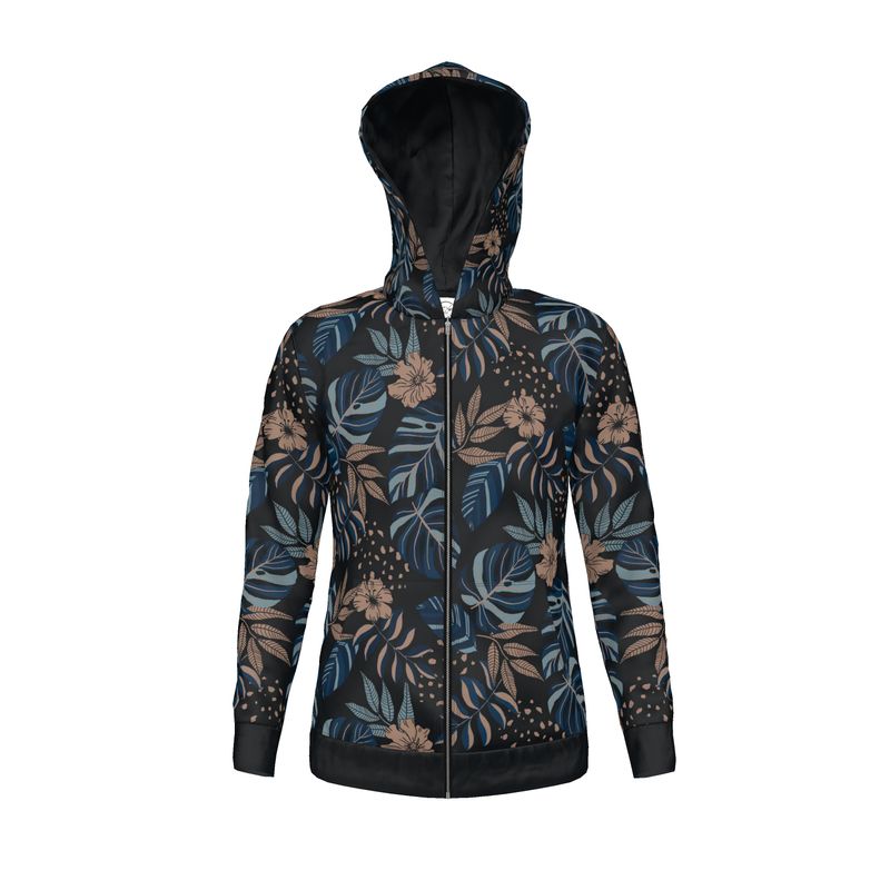 Men's Hoodie - Midnight Monstera