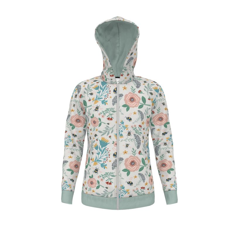 Women's Hoodie - Bee Garden