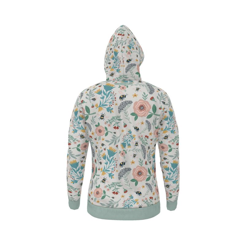 Women's Hoodie - Bee Garden