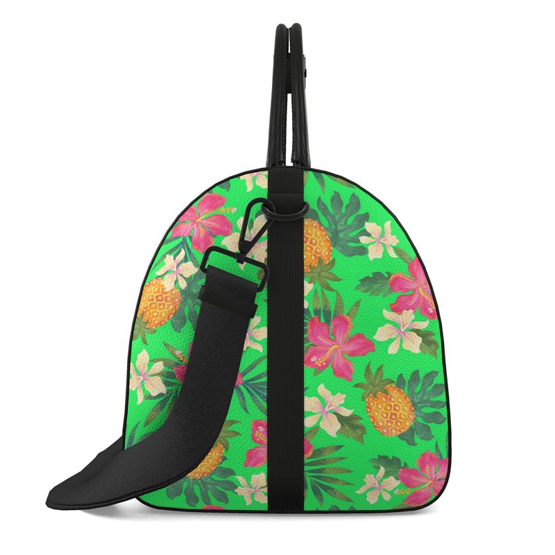 Duffle Bag - Nappa Leather - Pineapple Paradise - Tropical Green