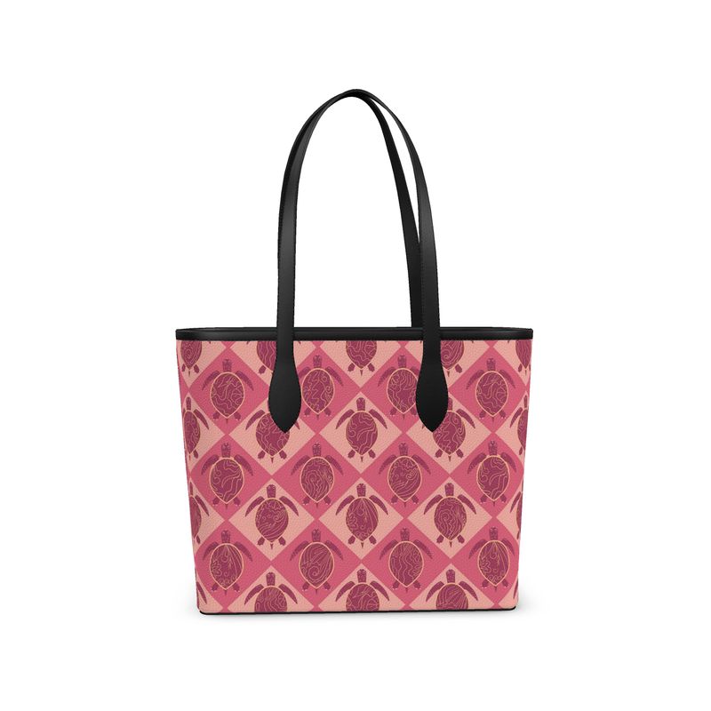 City Tote Bag - Topo Turtles