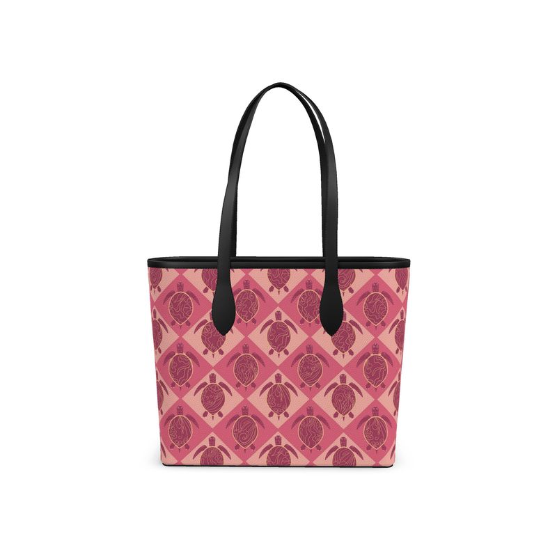City Tote Bag - Topo Turtles