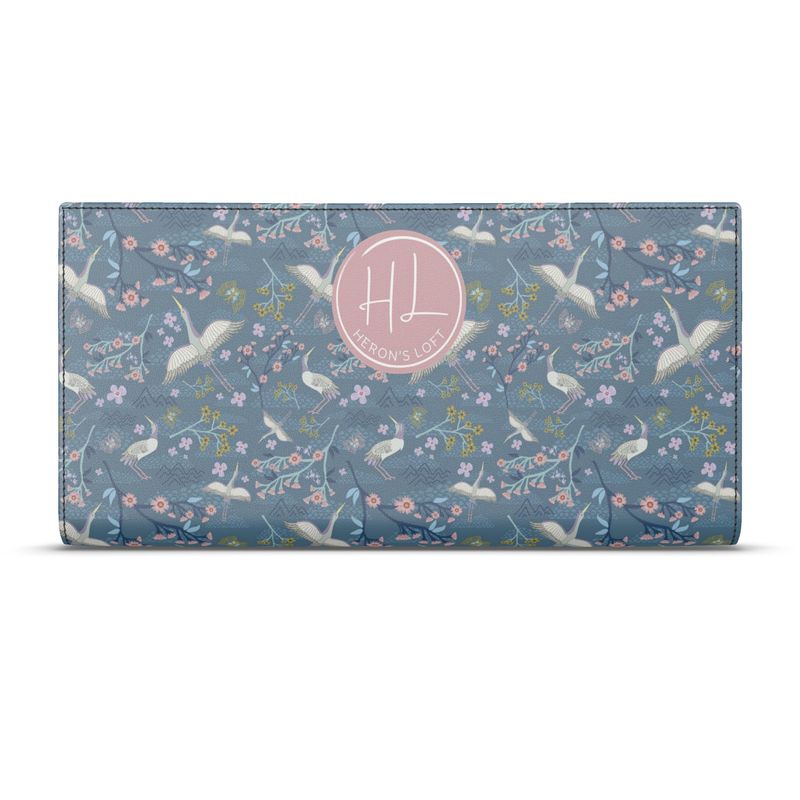 Travel Wallet - White Crane