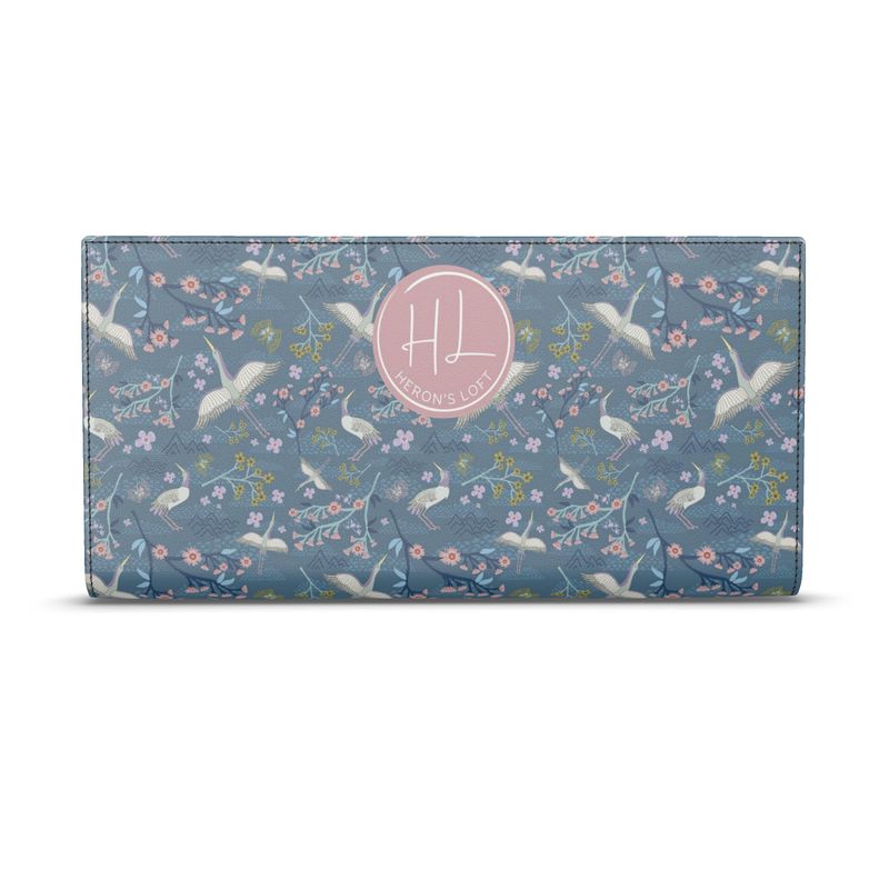 Travel Wallet - White Crane