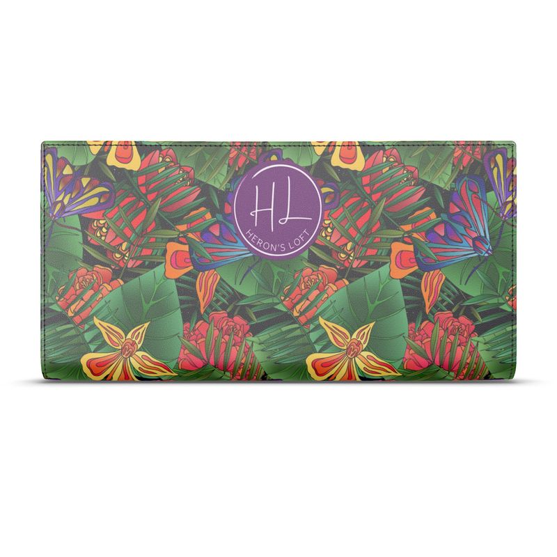 Travel Wallet - Jungle Flower
