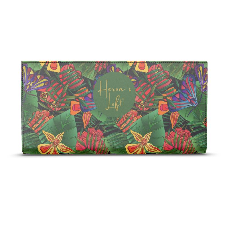 Travel Wallet - Jungle Flower