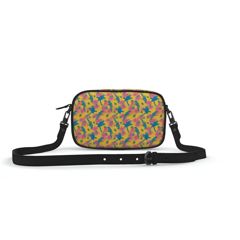 Camera Bag - Nappa Leather - Tropical Macaw - Yellow
