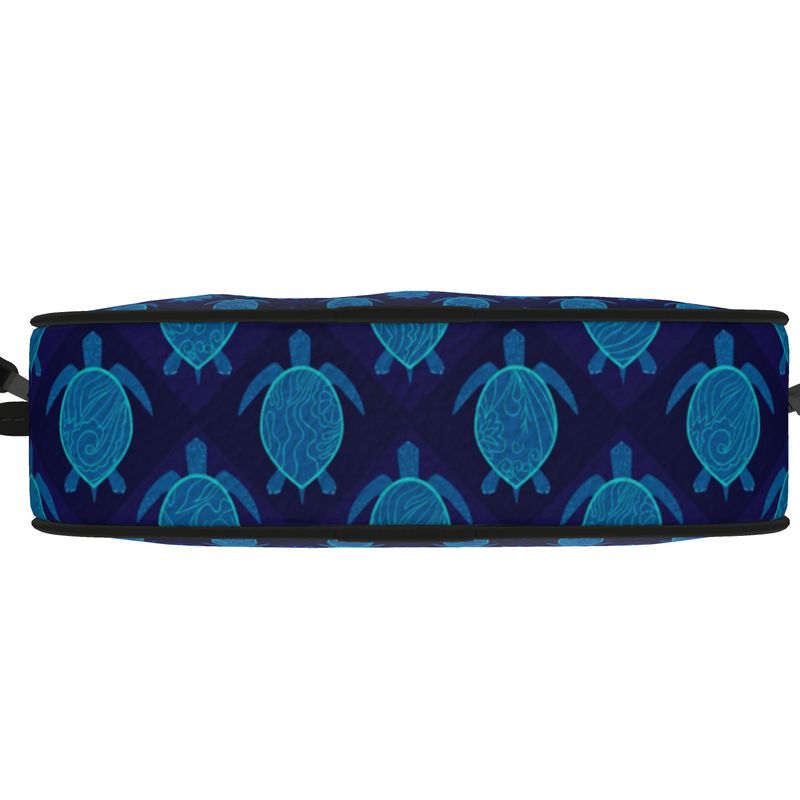 Camera Bag - Nappa Leather - Topo Turtles - Blue