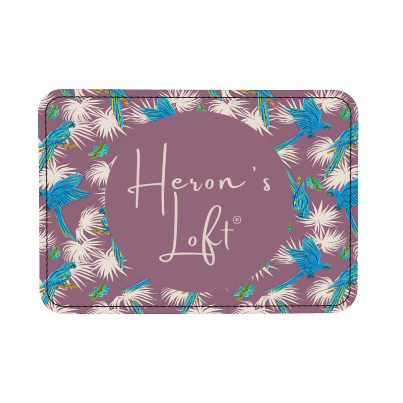 Camera Bag - Nappa Leather - Tropical Macaw - Purple