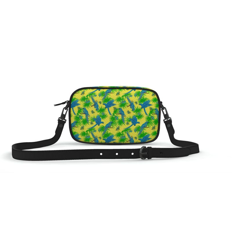 Camera Bag - Nappa Leather - Tropical Macaw - Bright Yellow