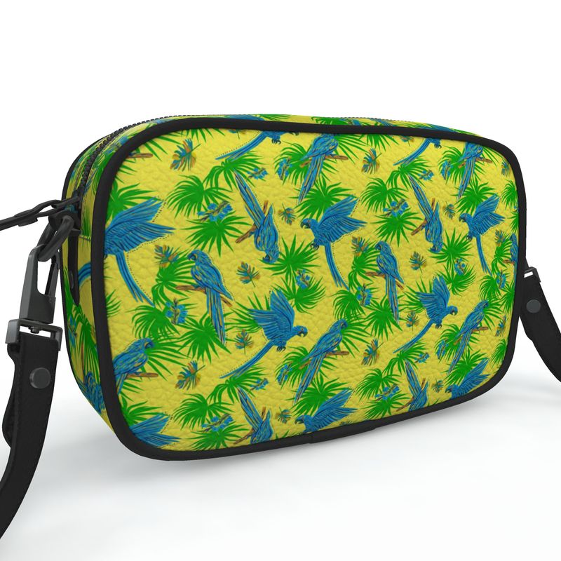 Camera Bag - Nappa Leather - Tropical Macaw - Bright Yellow
