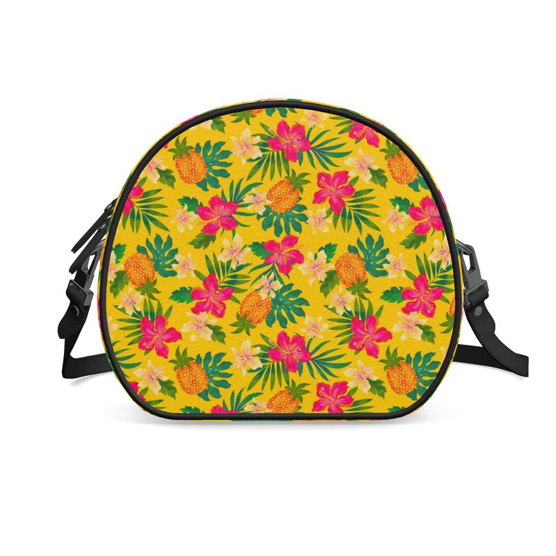 Gumdrop Bag - Nappa Leather - Pineapple Paradise - Tropical Yellow