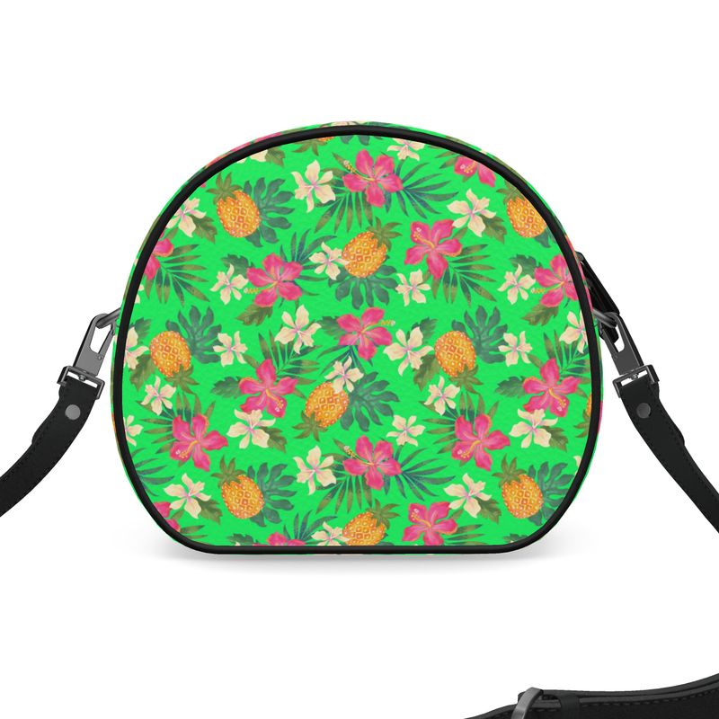Gumdrop Bag - Nappa Leather - Pineapple Paradise - Tropical Green