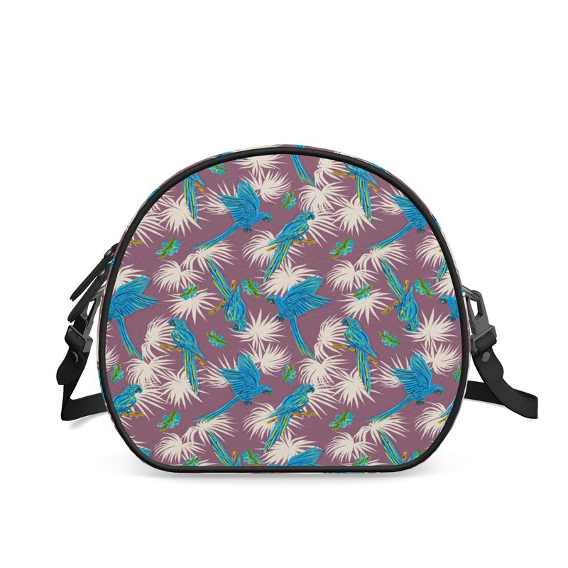 Gumdrop Bag - Nappa Leather - Tropical Macaw - Purple