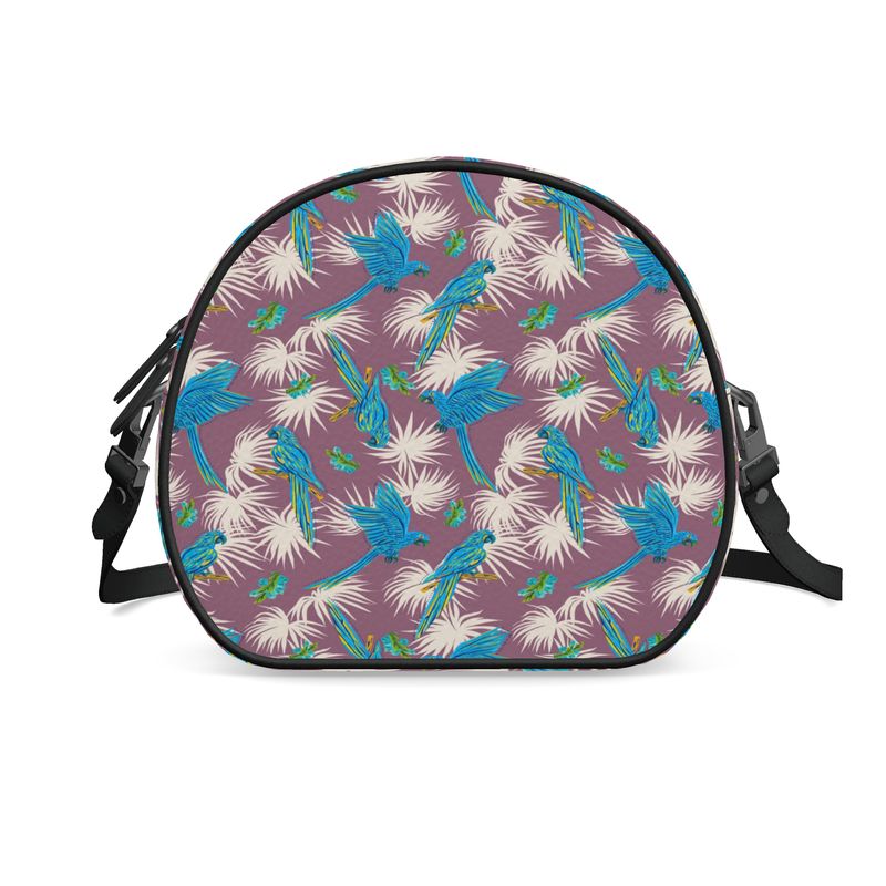 Gumdrop Bag - Nappa Leather - Tropical Macaw - Purple