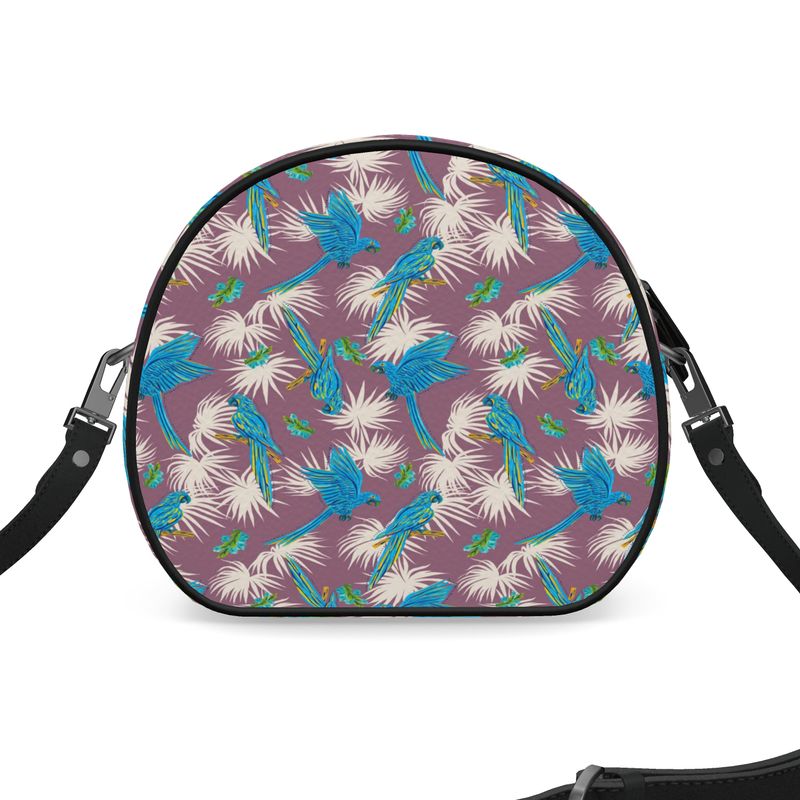 Gumdrop Bag - Nappa Leather - Tropical Macaw - Purple